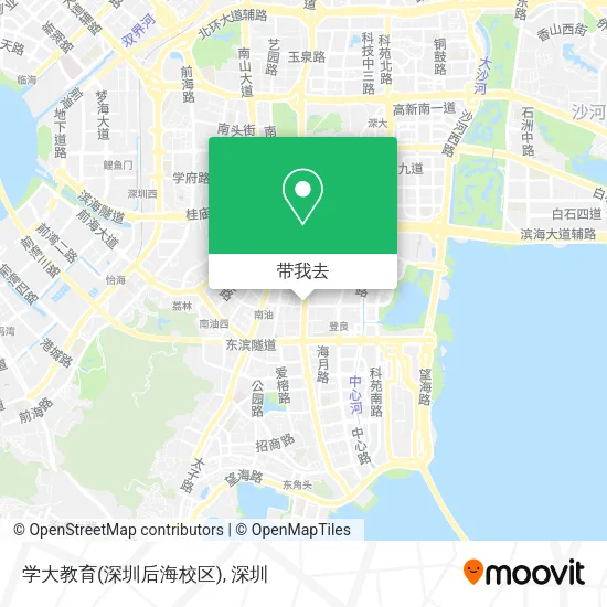 学大教育(深圳后海校区)地图