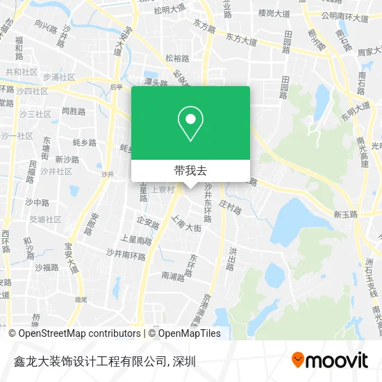 鑫龙大装饰设计工程有限公司地图