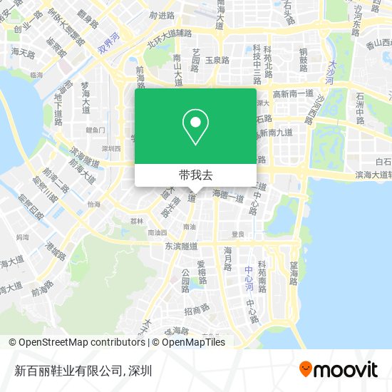 新百丽鞋业有限公司地图