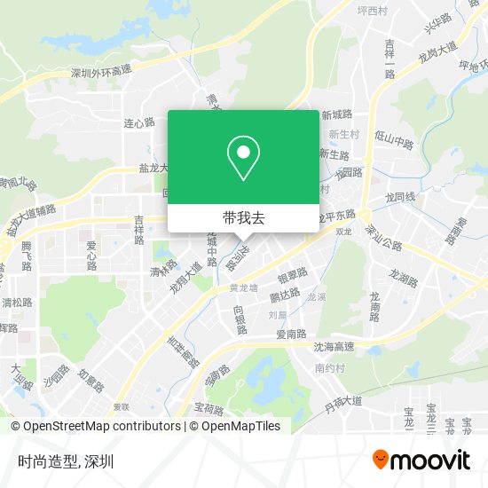 时尚造型地图
