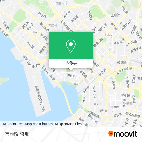 宝华路地图