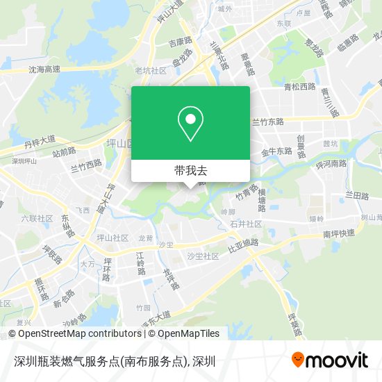 深圳瓶装燃气服务点(南布服务点)地图