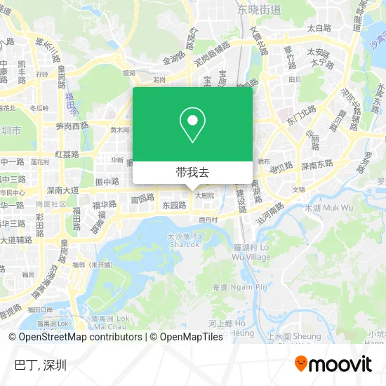 巴丁地图