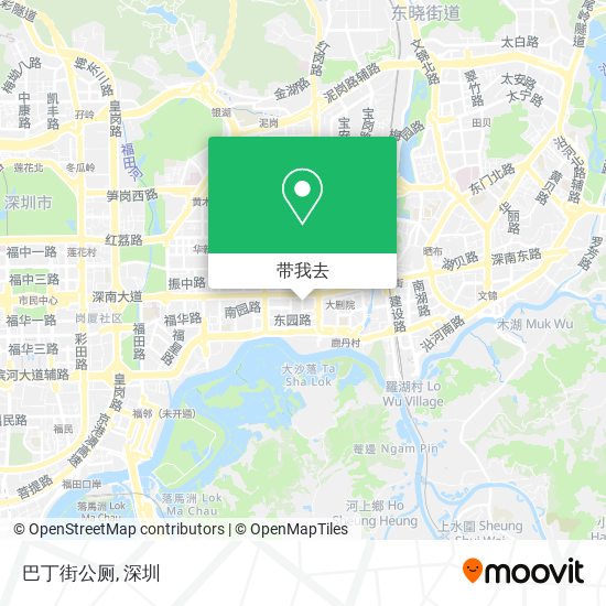 巴丁街公厕地图