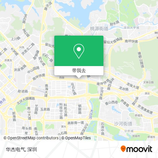华杰电气地图