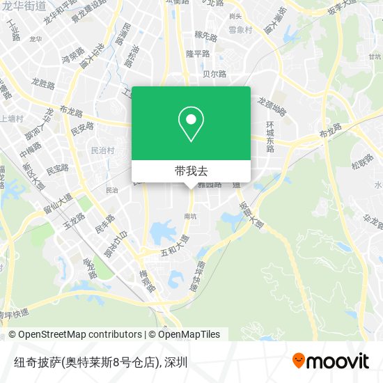 纽奇披萨(奥特莱斯8号仓店)地图