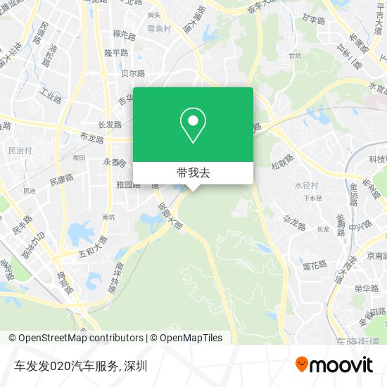 车发发020汽车服务地图