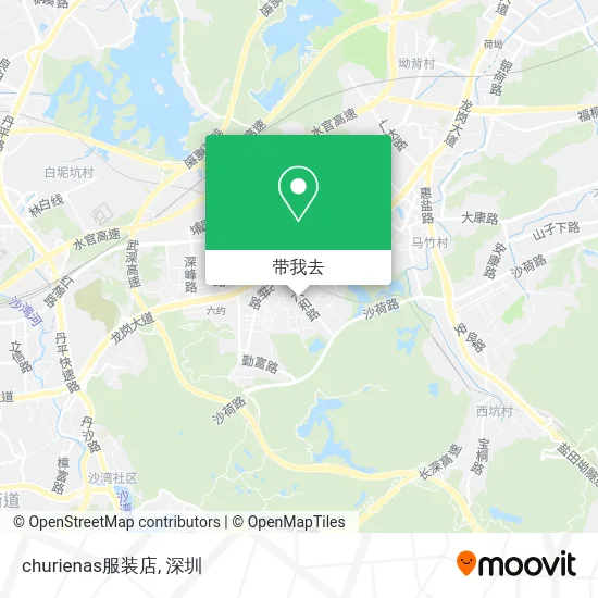 churienas服装店地图