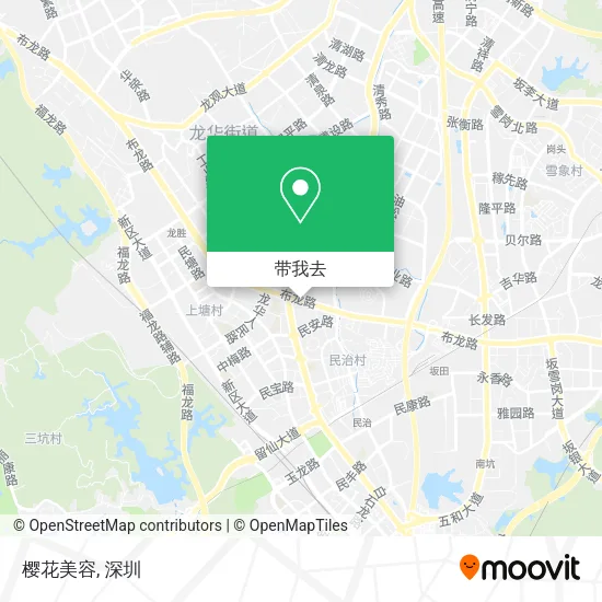 樱花美容地图