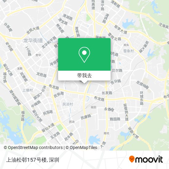 上油松邨157号楼地图