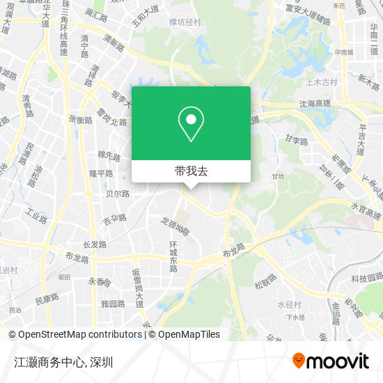 江灏商务中心地图