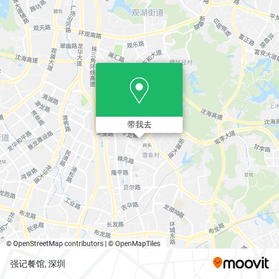 强记餐馆地图