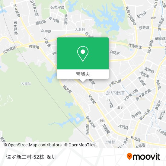 谭罗新二村-52栋地图