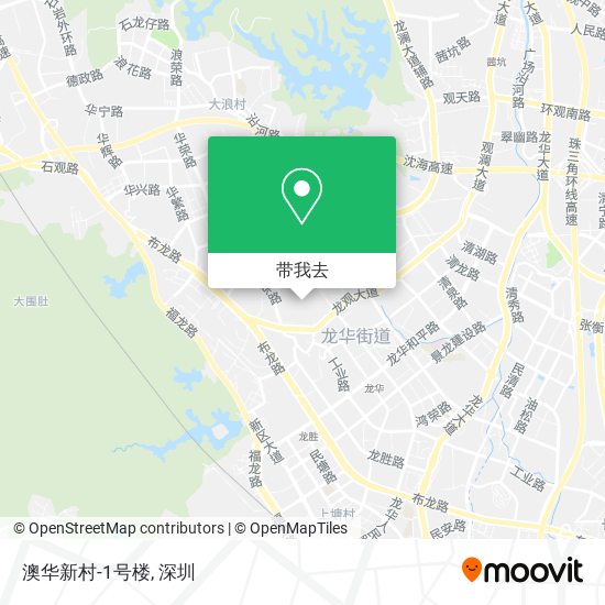 澳华新村-1号楼地图