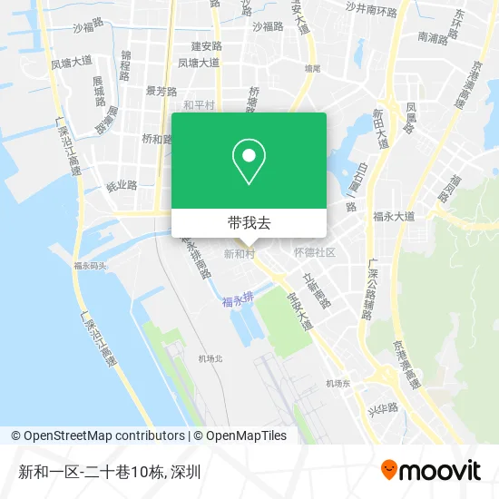 新和一区-二十巷10栋地图