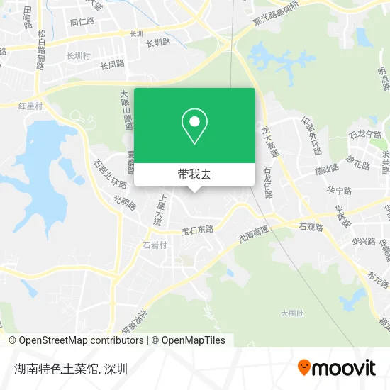 湖南特色土菜馆地图