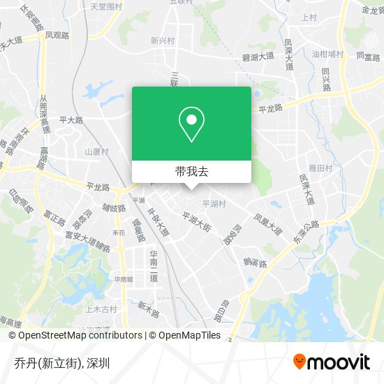 乔丹(新立街)地图