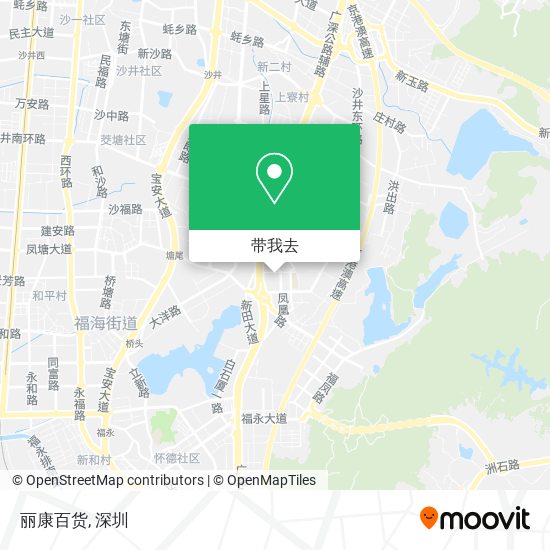 丽康百货地图