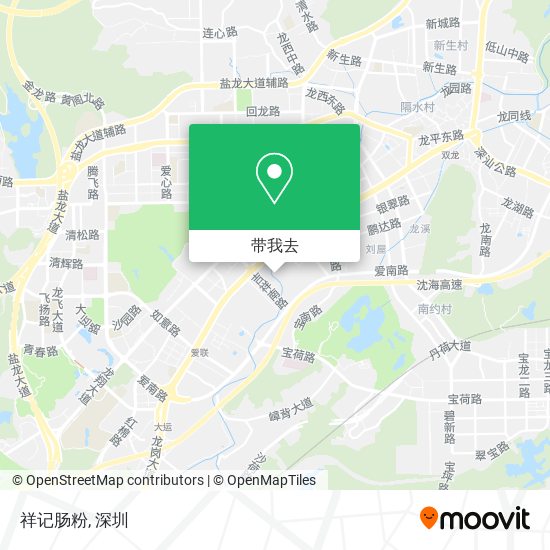 祥记肠粉地图