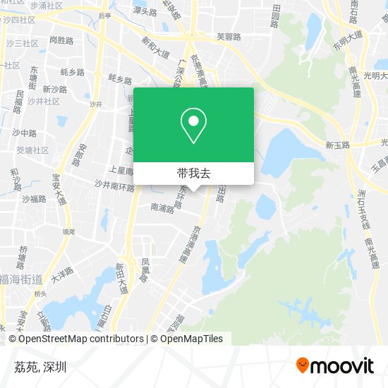 荔苑地图