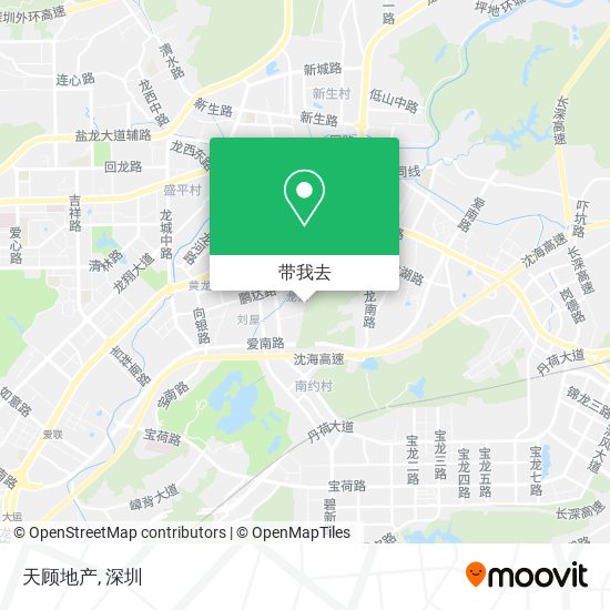 天顾地产地图