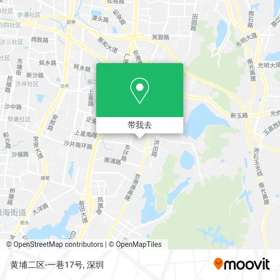 黄埔二区-一巷17号地图
