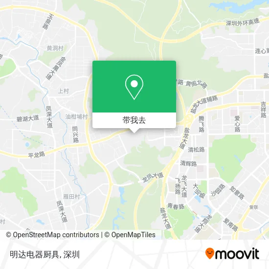 明达电器厨具地图