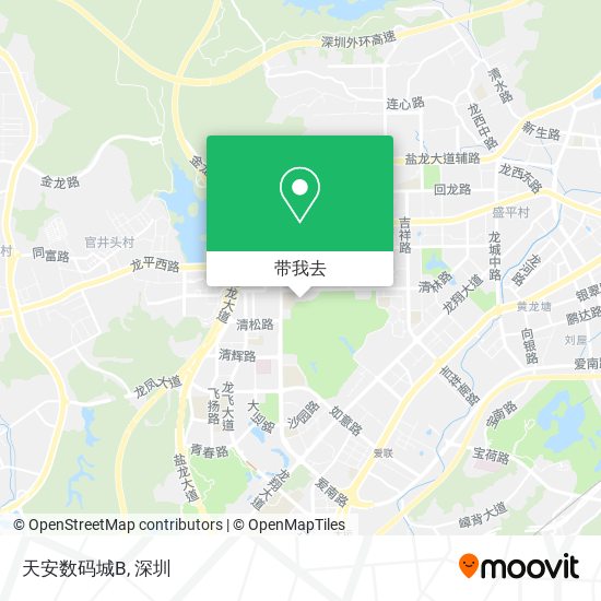 天安数码城B地图