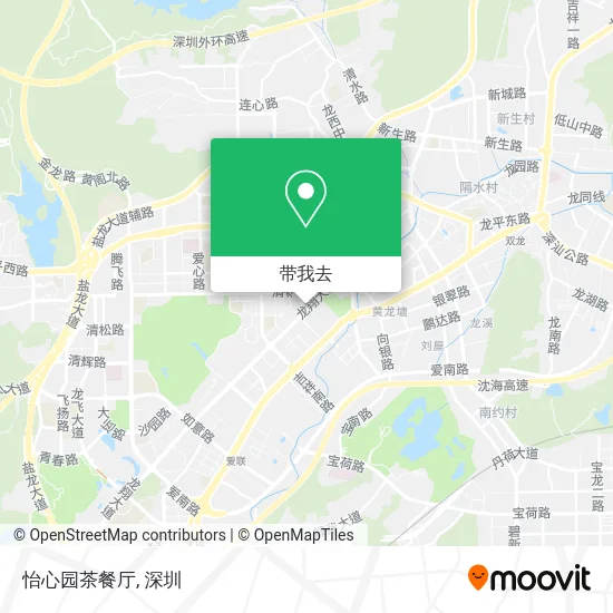 怡心园茶餐厅地图