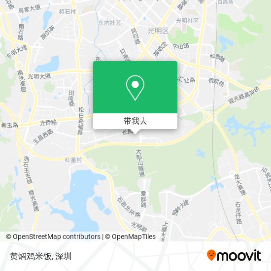 黄焖鸡米饭地图