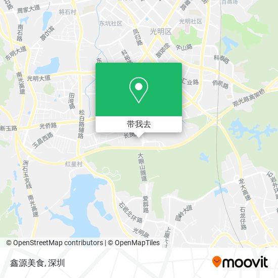 鑫源美食地图