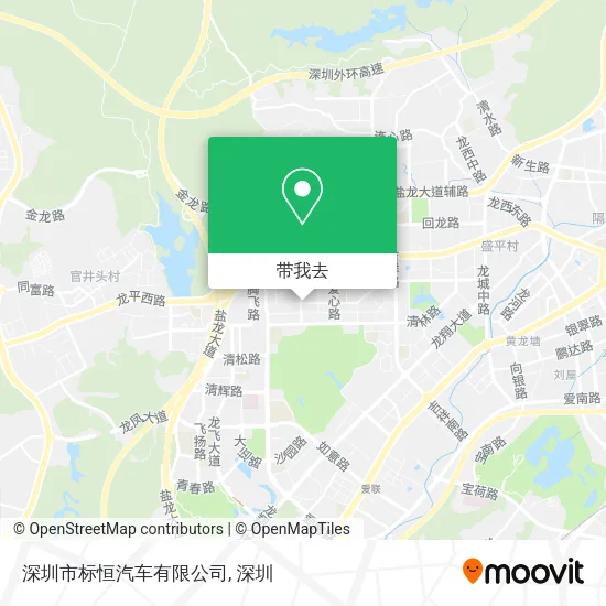 深圳市标恒汽车有限公司地图
