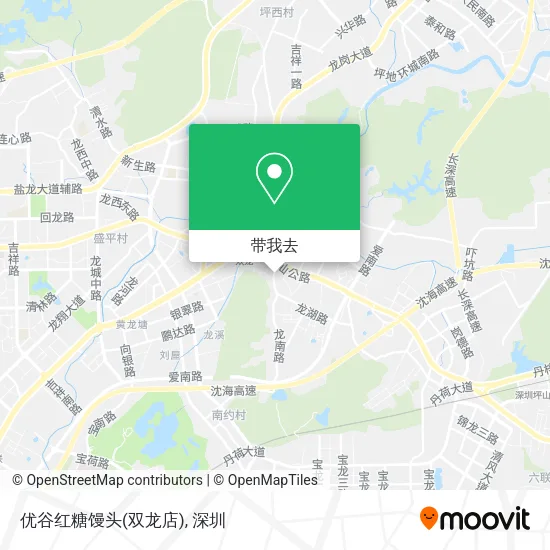 优谷红糖馒头(双龙店)地图