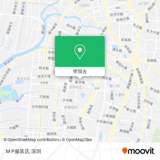 M·P服装店地图