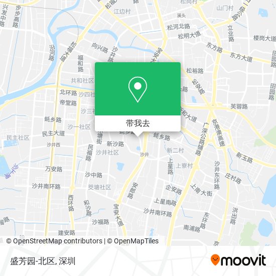 盛芳园-北区地图
