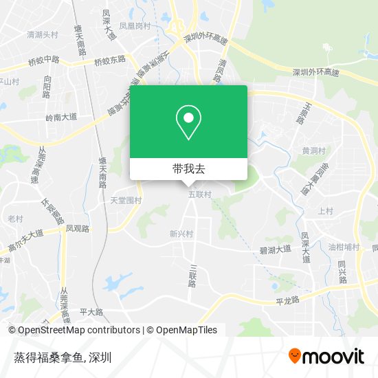 蒸得福桑拿鱼地图