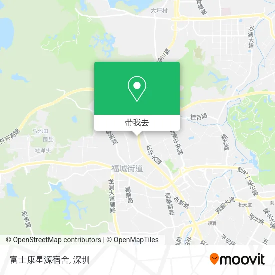 富士康星源宿舍地图