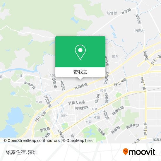 铭豪住宿地图