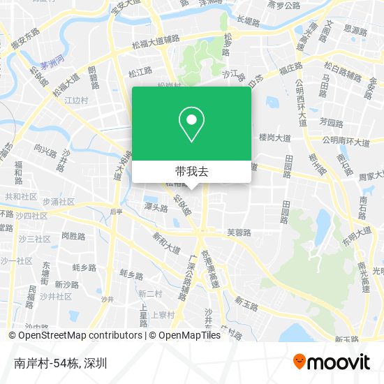 南岸村-54栋地图