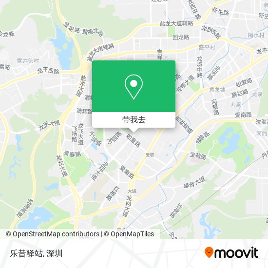 乐昔驿站地图