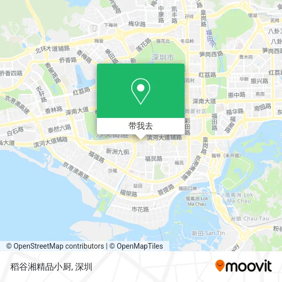 稻谷湘精品小厨地图