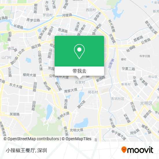 小辣椒王餐厅地图