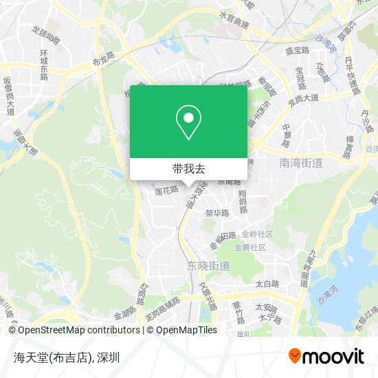 海天堂(布吉店)地图