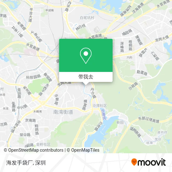 海发手袋厂地图