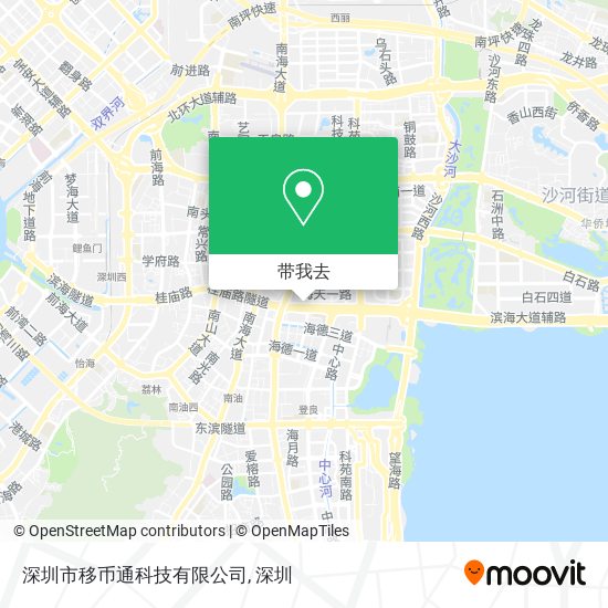 深圳市移币通科技有限公司地图