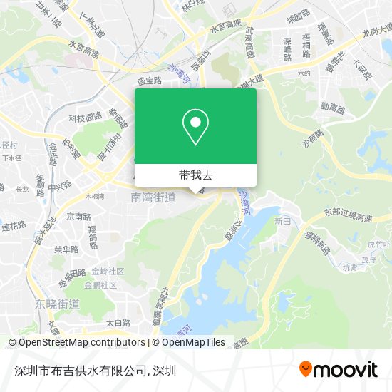 深圳市布吉供水有限公司地图