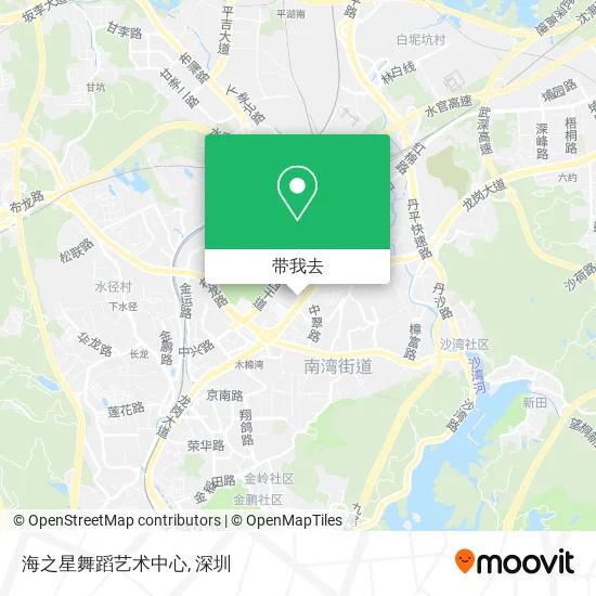 海之星舞蹈艺术中心地图