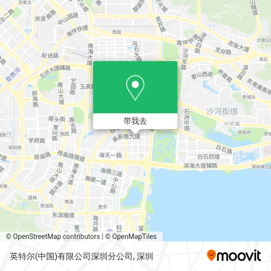 英特尔(中国)有限公司深圳分公司地图