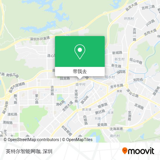 英特尔智能网咖地图