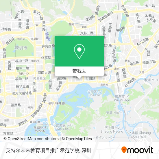 英特尔未来教育项目推广示范学校地图
